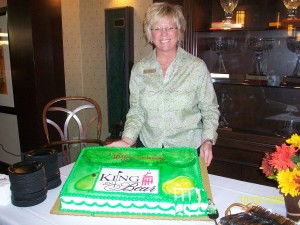 Gina Hull Celebrating the 10 Year Anniversary of the King & Bear