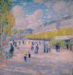Childe Hassam 'Tuileries Gardens' lo res
