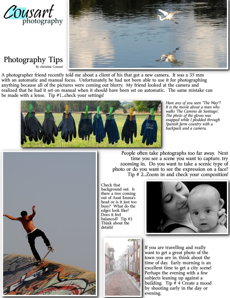 COUSART PHOTOGRAPHY TIPS1